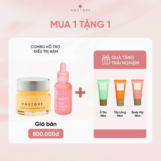 Combo Ngừa Nàm- Giảm Tàn nhang- Dưỡng ẩm trắng da