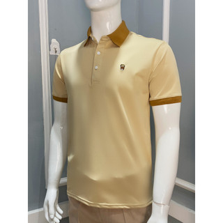 Áo polo nam cổ bẻ THÊU HÌNH vải cá sấu thoáng mát thấm hút mồ hôi trẻ trung M340