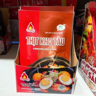 Gia vị thịt kho tàu 80g việt chef
