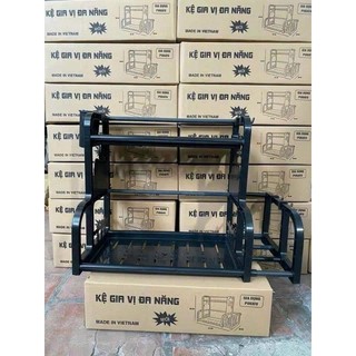Kệ Đựng Gia Vị Nhà Bếp Chữ B nhựa ( gd quý nhi )