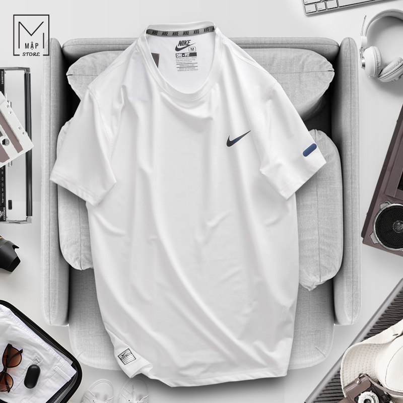 Áo thun nam, áo thun thể thao nam, chất thun lạnh co giãn 4 chiều, cổ tròn_MAPSTORE_031