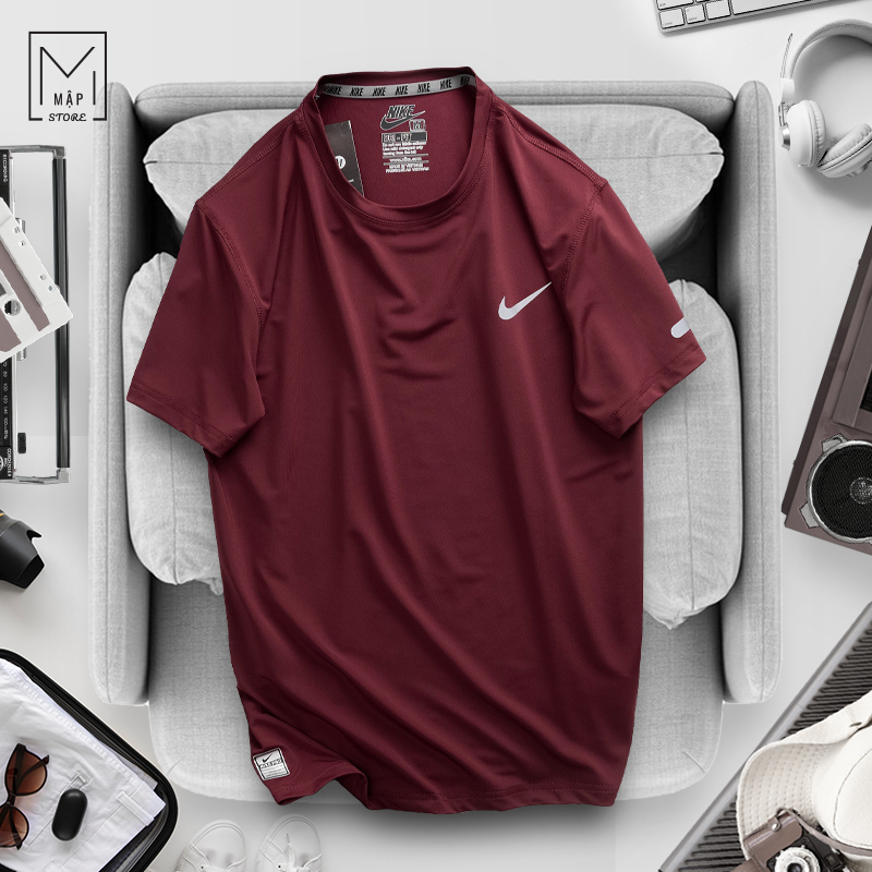 Áo thun nam, áo thun thể thao nam, chất thun lạnh co giãn 4 chiều, cổ tròn_MAPSTORE_031