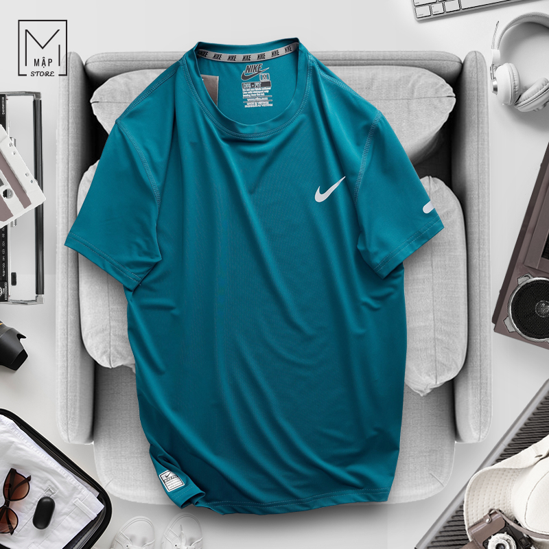 Áo thun nam, áo thun thể thao nam, chất thun lạnh co giãn 4 chiều, cổ tròn_MAPSTORE_031