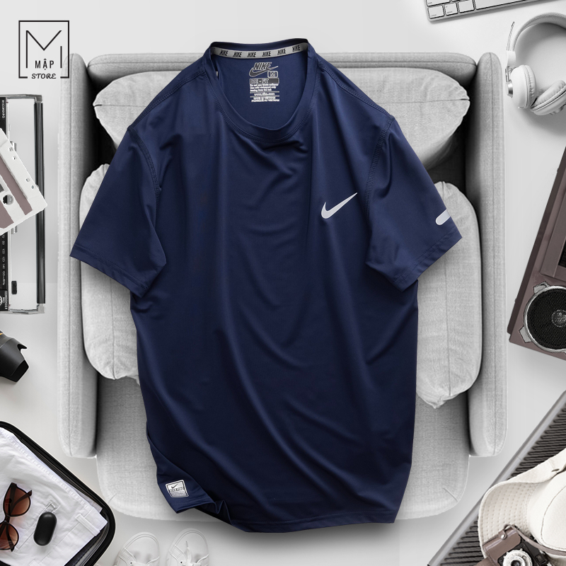 Áo thun nam, áo thun thể thao nam, chất thun lạnh co giãn 4 chiều, cổ tròn_MAPSTORE_031