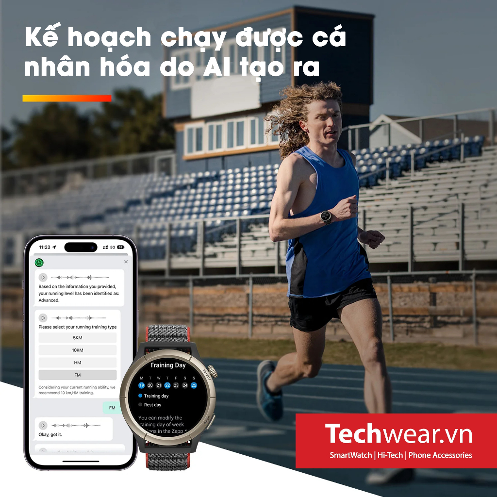 Đồng hồ thông minh AMAZFIT CHEETAH PRO | Hàng Chính Hãng mới 100% | Bảo Hành 12 Tháng
