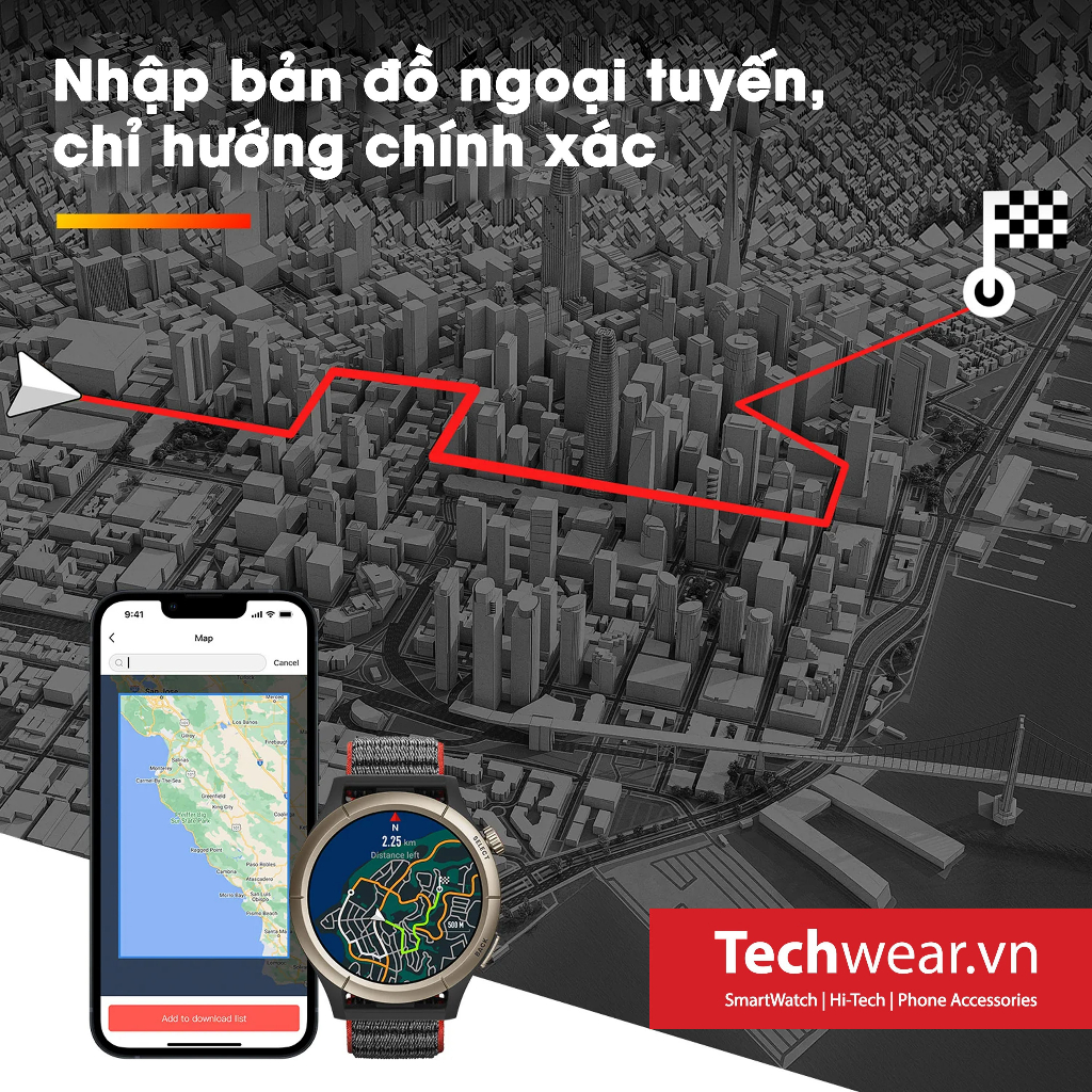 Đồng hồ thông minh AMAZFIT CHEETAH PRO | Hàng Chính Hãng mới 100% | Bảo Hành 12 Tháng