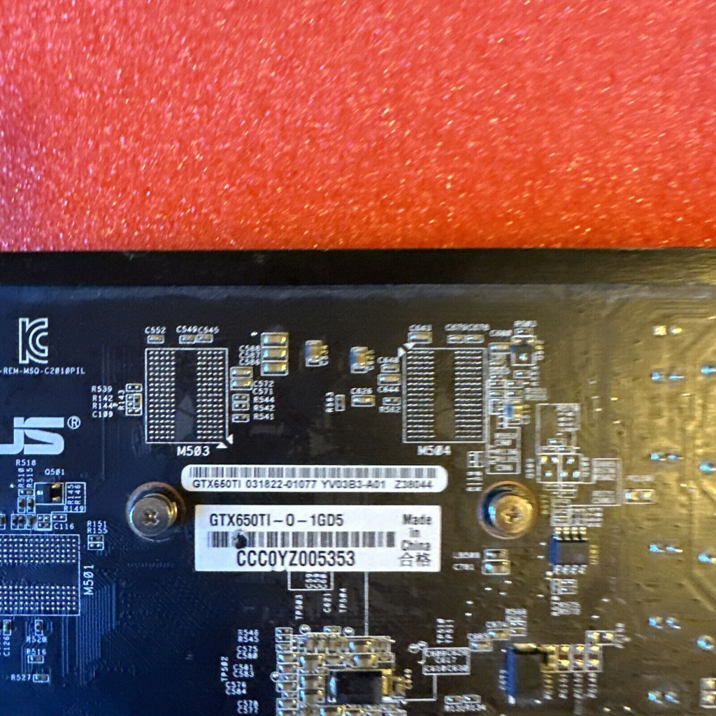 VGA GTX 650TI 1GBD5 SIÊU GAME