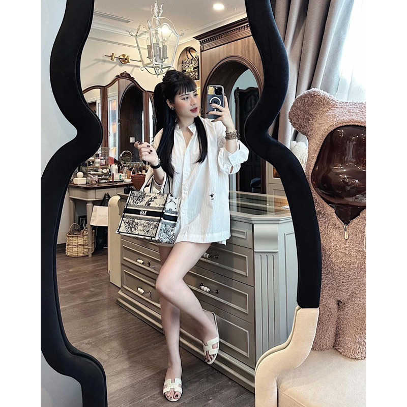 Áo Sơmi Cổ Đức Xinh QC