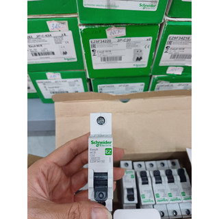 Aptomat MCB 1 pha dòng cắt 4,5kA Schneider (16A, 20A, 25A, 32A, 40A, 50A, 63A)