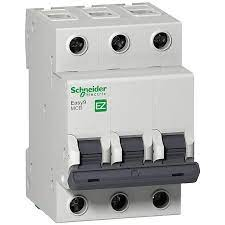 Aptomat MCB 3 pha dòng cắt 4,5kA Schneider (16A, 20A, 25A, 32A, 40A, 50A, 63A)