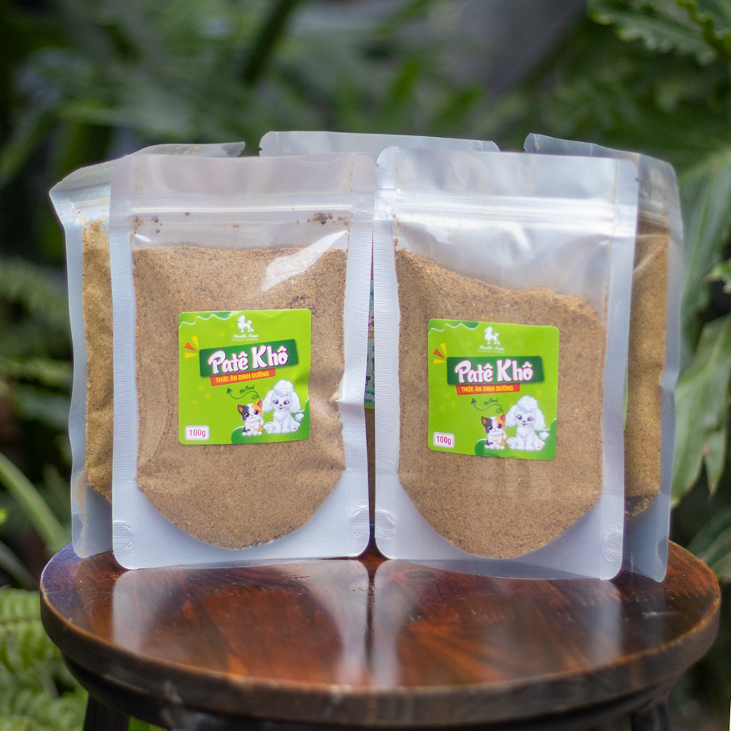 Pate Khô Poodle Trần Loại 500g Giàu Protein , Hỗ Trợ Tiêu Hoá