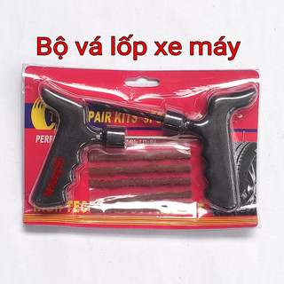 Bộ vá lốp xe máy không xăm, xe máy điện