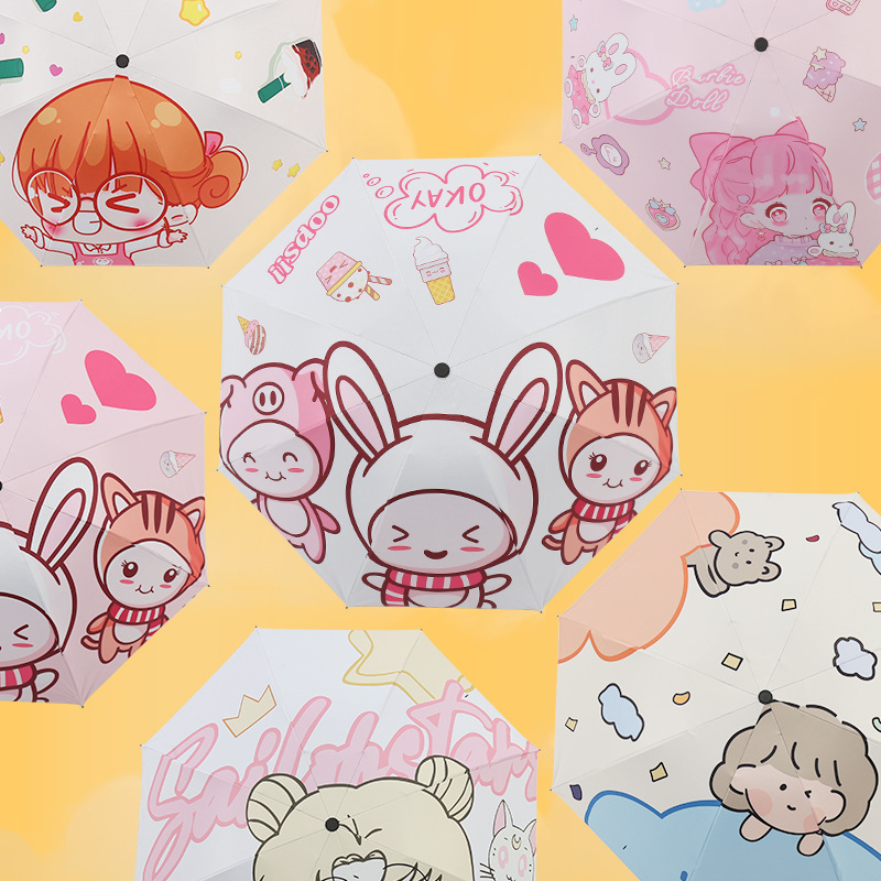 Ô dù gấp gọn tự động sushi siêu dễ thương CHOOAH OSUSHI158