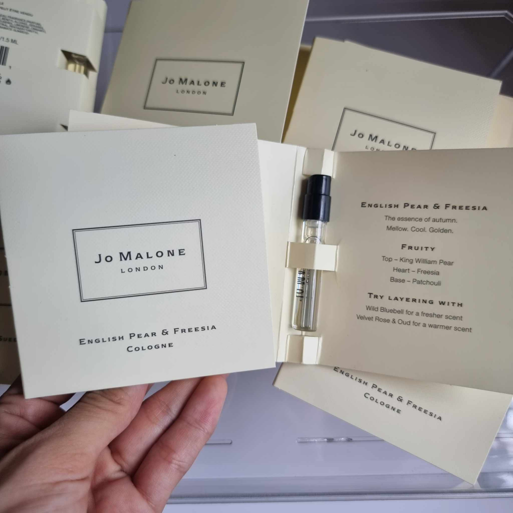 Mẫu thử vial nước hoa Jo Malone các mùi