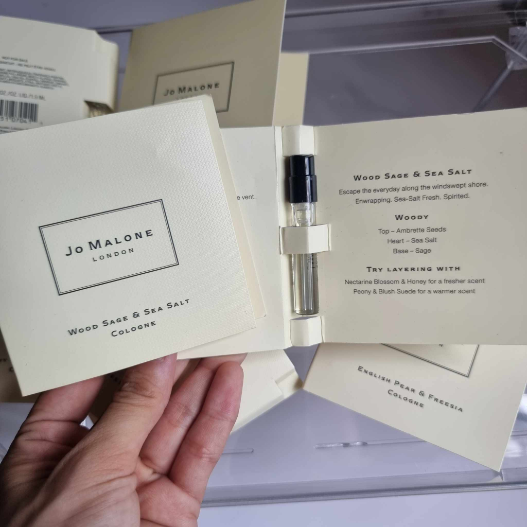 Mẫu thử vial nước hoa Jo Malone các mùi