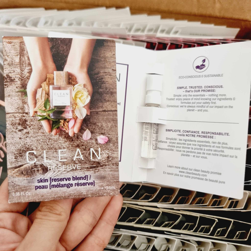 Mẫu thử vial nước hoa Clean Reserve các mùi