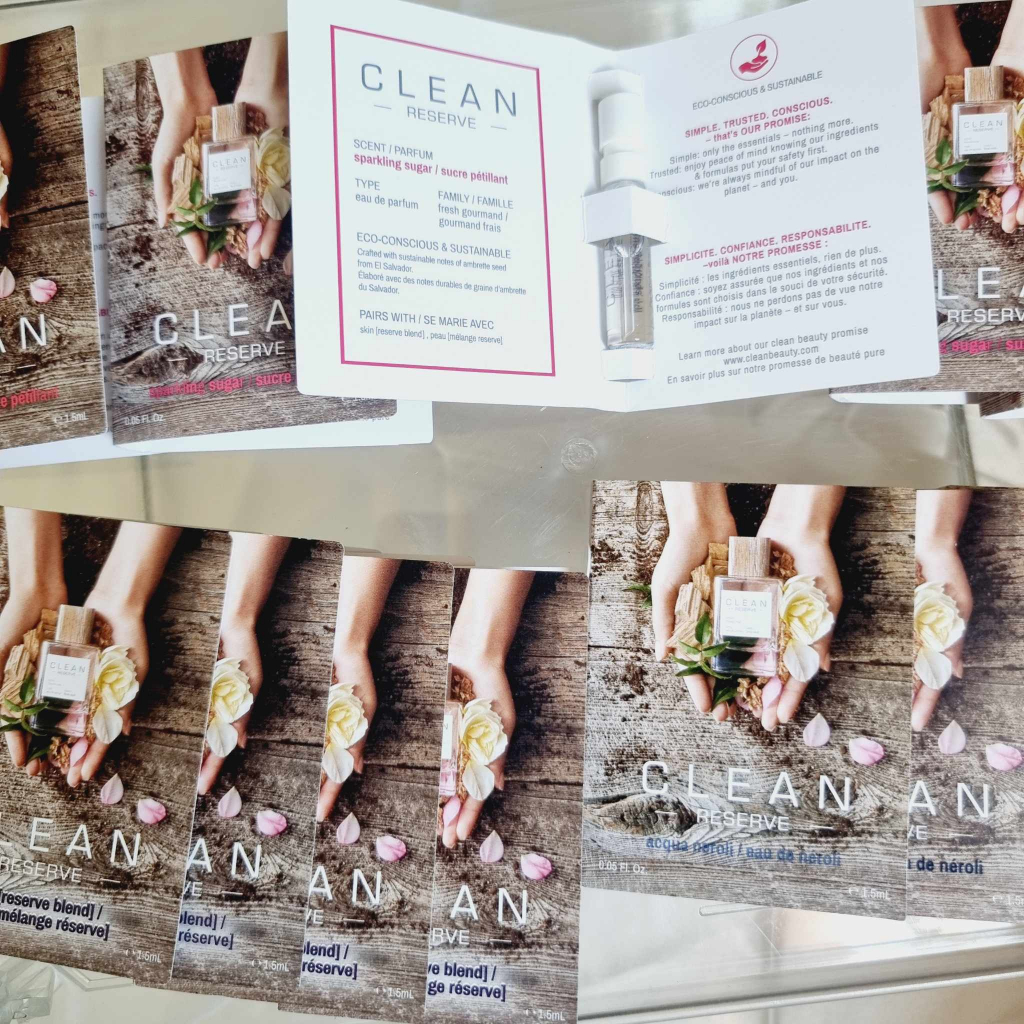 Mẫu thử vial nước hoa Clean Reserve các mùi
