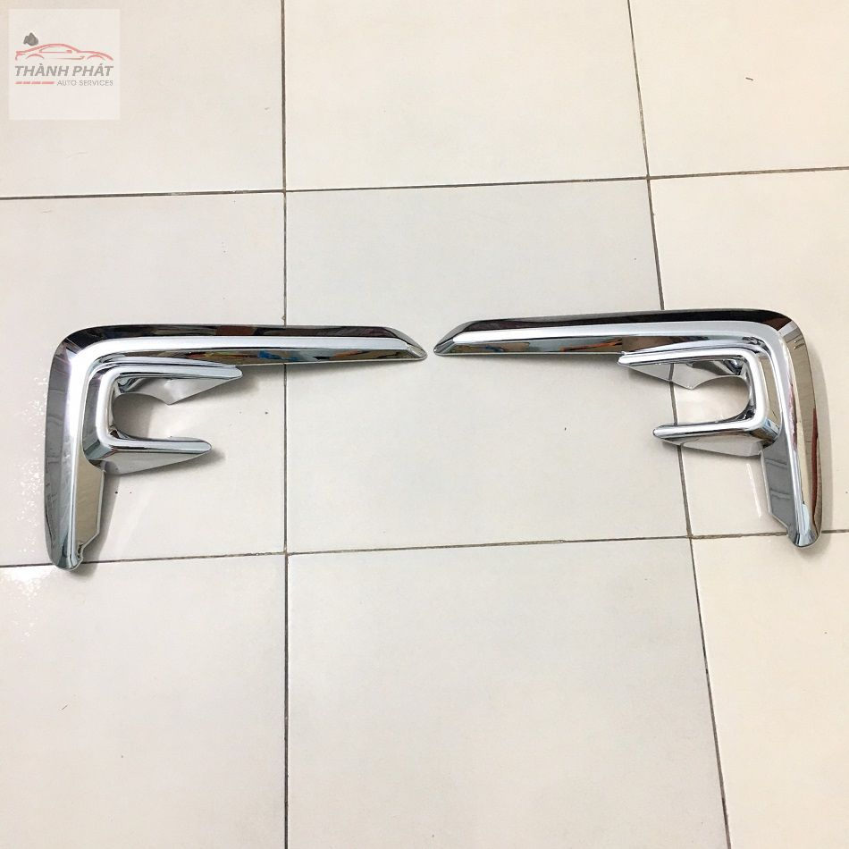 Ốp Đèn Gầm Trước Honda BRV 2023 Mạ Crome Cao Cấp, Bộ 2 Chi Tiết