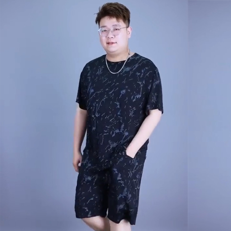 Bộ đồ nam big size họa tiết vẩy sơn