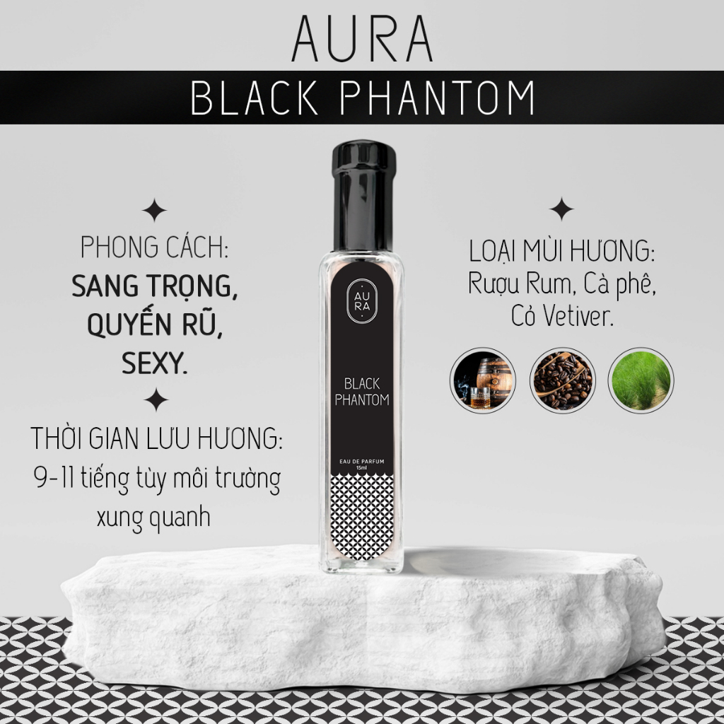 Nước hoa BLACK PHANTOM 15ml EDP