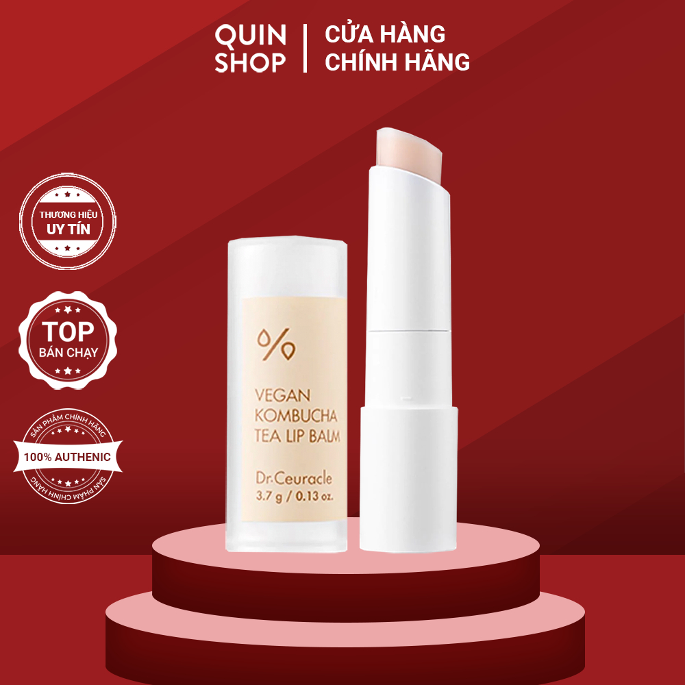Son Dưỡng Thuần Chay Dr.Ceuracle Vegan Kombucha Tea Lip Balm