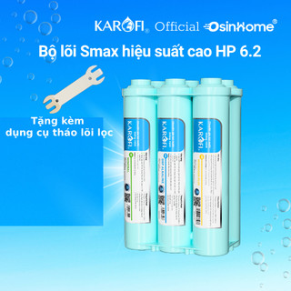 Cụm lõi lọc Smax hiệu suất cao HP 6.2 Karofi- Thay cho tất cả các máy lọc nước gia đình