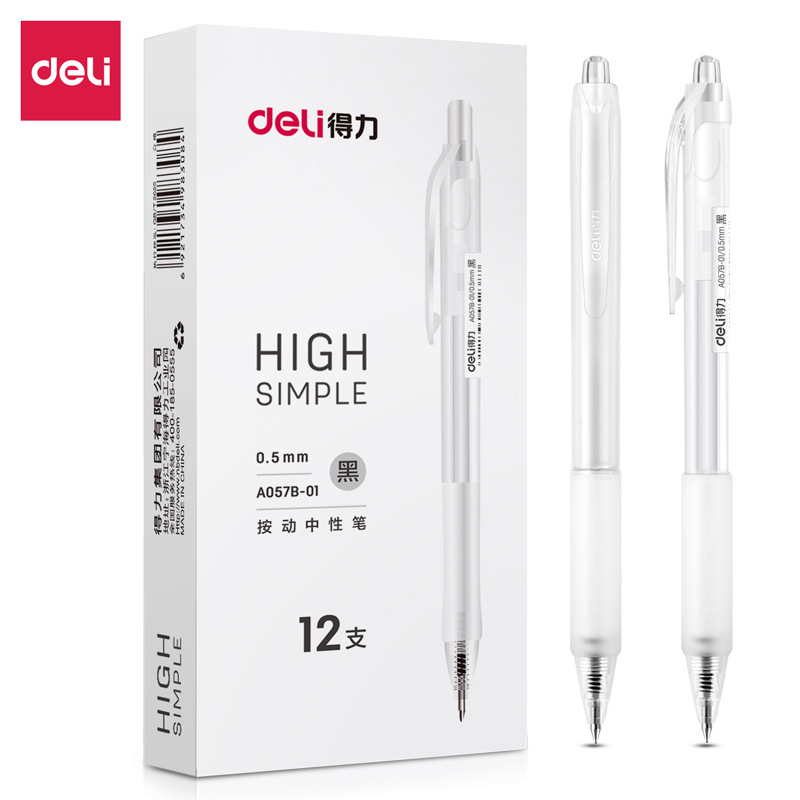 Bộ bút Deli Nguyên Hộp các loai A057B, Deli S60, Deli S101, A575.