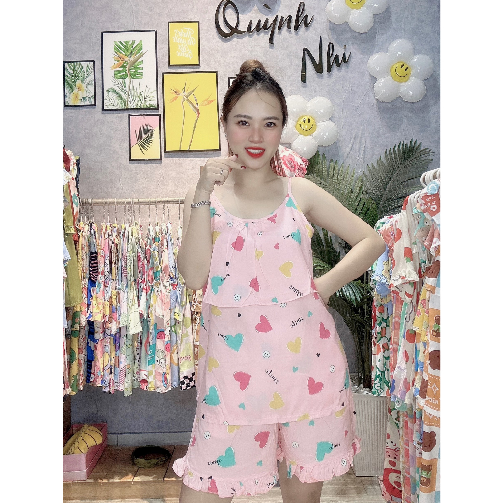 ĐỒ BỘ MẶC NHÀ, ĐỒ BỘ TOLE LANH ĐÙI ÁO DÂY TẦNG, SIZE 40-85KG - TL161