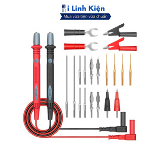 Que đo đồng hồ vạn năng dây đo thay dổi kim silicon mềm dẻo chịu nhiệt chống cháy 20A1000V ilinhkien