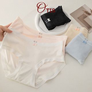 Quần Lót Nữ Cotton Mềm Mại Đính Thỏ Nơ Dễ Thương Kháng Khuẩn OTIS Q15