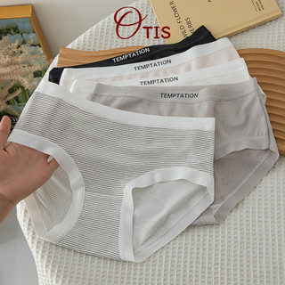 Quần Lót Nữ Cotton Co Dãn Chữ TEMPTATION Năng Động Thoải Mái OTIS Q16