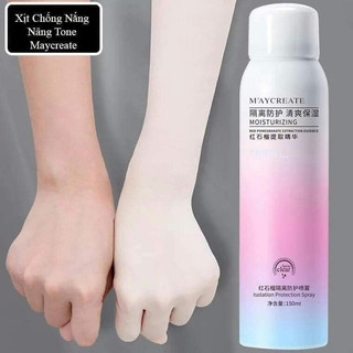Xịt Chống Nắng Trắng Da Chính Hãng Maycreate