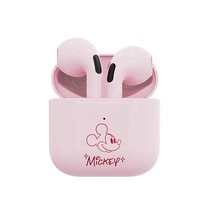 Tai Nghe Bluetooth Mickey Pro, Thiết Kế Xin Xắn, Cute, Nhiều Màu Sắc