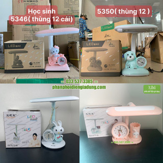 Đèn để bàn cắm điện, đèn học đa năng ba cấp độ sáng