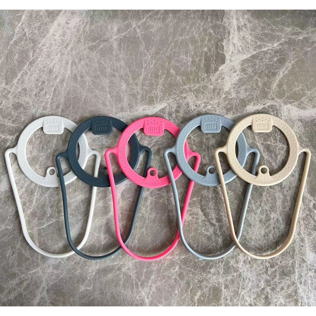 Dây Treo Ly Giữ Nhiêt TYESO 600ML,chất liệu silicone, 5 màu ,không lo bám bẩn, dễ dàng vệ sinh