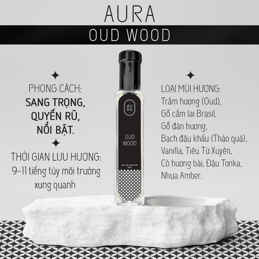 Nước hoa OUD WOOD EDP 15ml