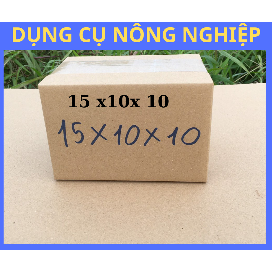 Hộp 15x10x10, thùng carton gói hàng
