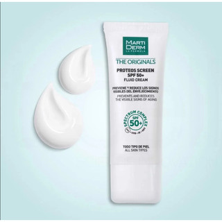 [HÀNG CÔNG TY] Kem Chống Nắng Mỏng Nhẹ, Mềm Mịn, Kiềm Dầu MartiDerm The Originals Proteos Screen SPF50+