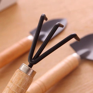 Set 3 Dụng Cụ Làm Vườn, Xẻng Làm Vườn - Xới Đất - Cào Đất