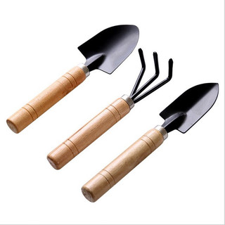 Set 3 Dụng Cụ Làm Vườn, Xẻng Làm Vườn - Xới Đất - Cào Đất