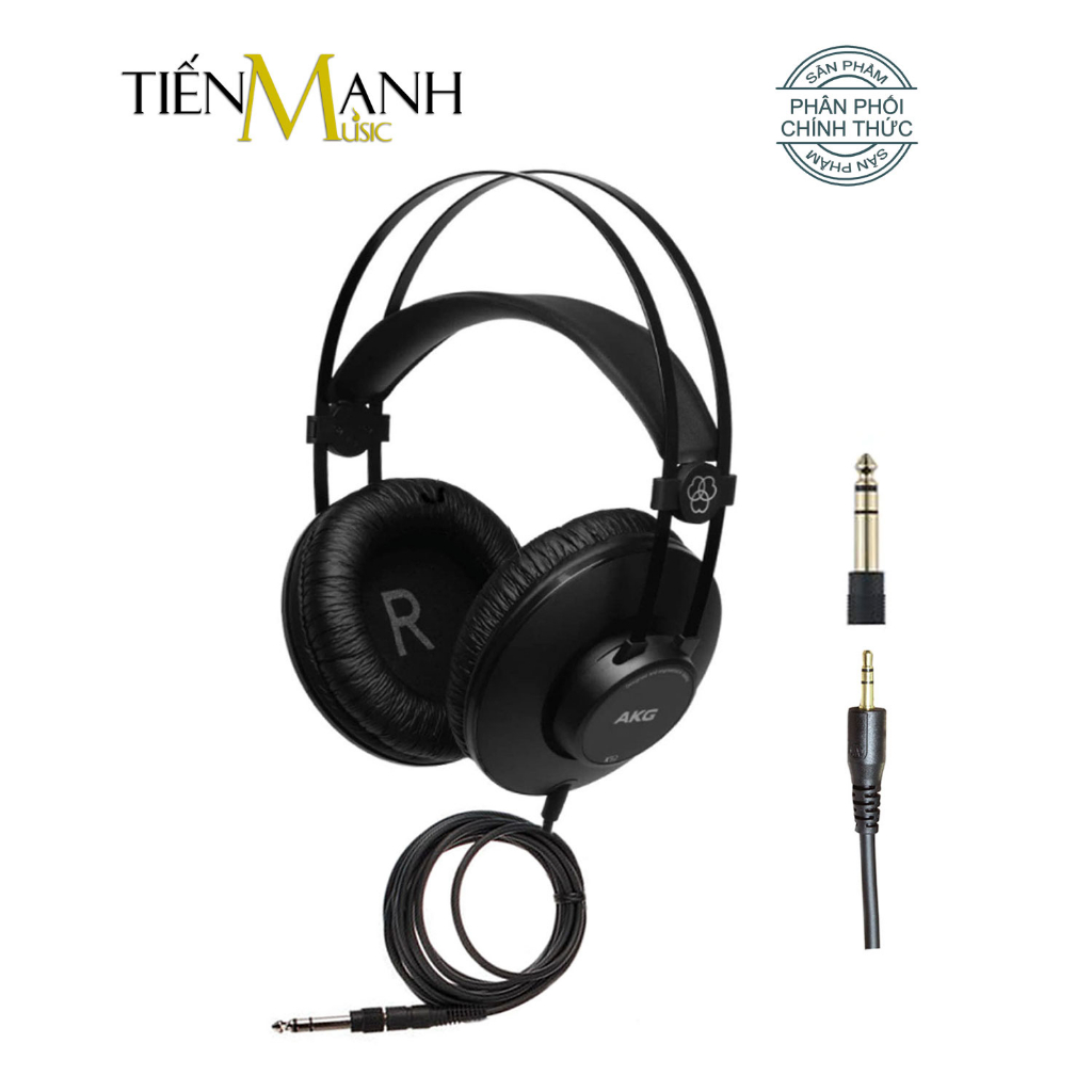 [Chính Hãng] Tai Nghe Kiểm Âm AKG K52 Over-Ear Studio Monitor Headphones Professional