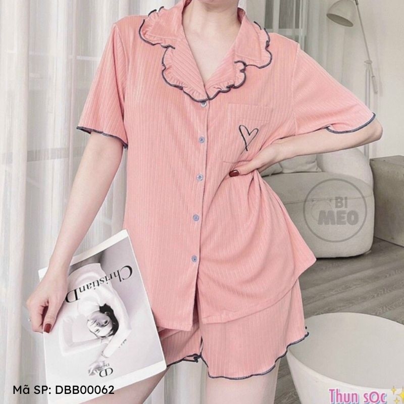 🍄 (SIZE 40-75KG) BỘ NGỦ THUN QUẦN ĐÙI NƠ SIÊU XINH