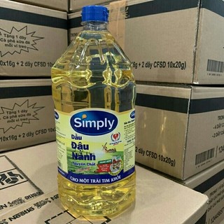 Dầu đậu nành Simply chai 2L