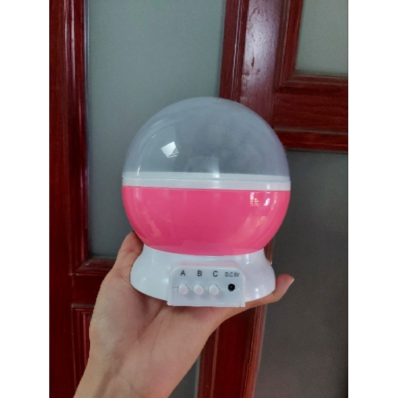Đèn led chiếu sao trong phòng ngủ nhiều màu có pin sẵn