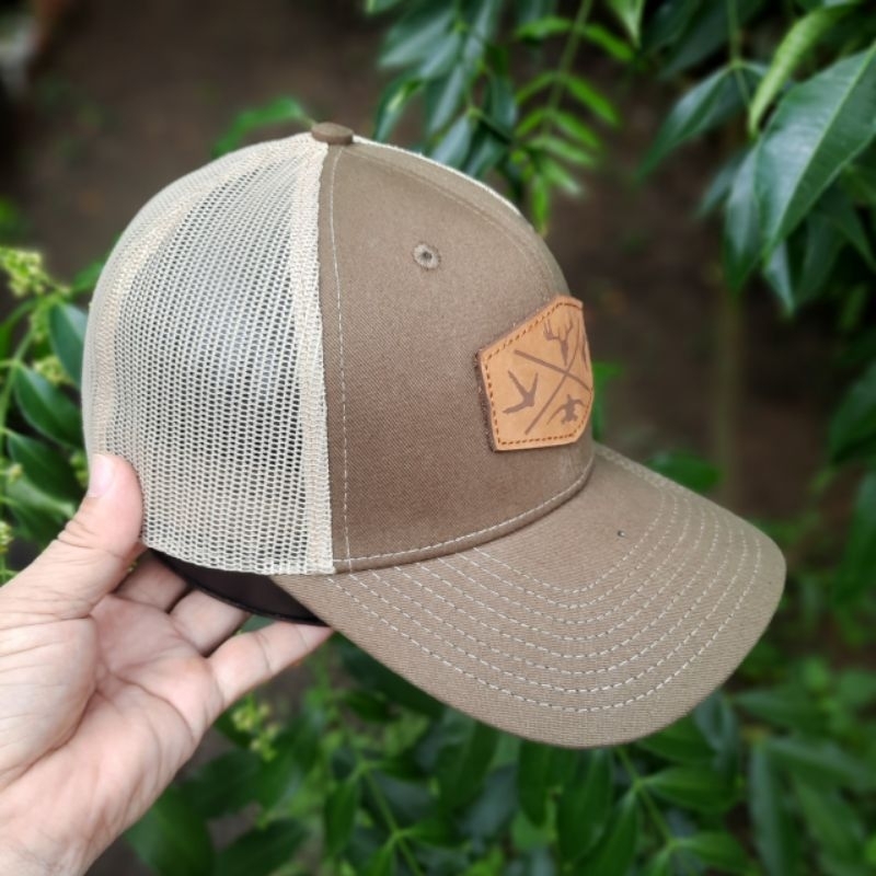 Nón lưới màu nâu thoáng mát/ Mũ lưỡi trai lưới đẹp hàng VNXK