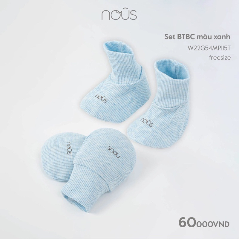 Nous - Set mũ bao tay chân Nous