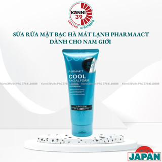 Sữa Rửa Mặt Cool Pharmaact  Dành Cho Nam 130g Hàng Nhật Nội Địa