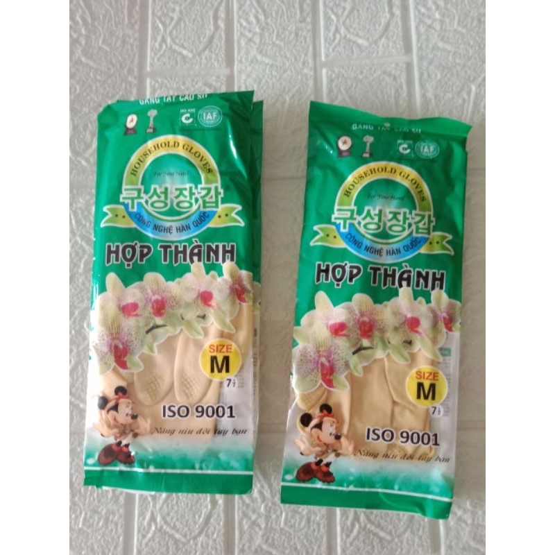 Hai đôi găng tay ngắn hợp thành size M