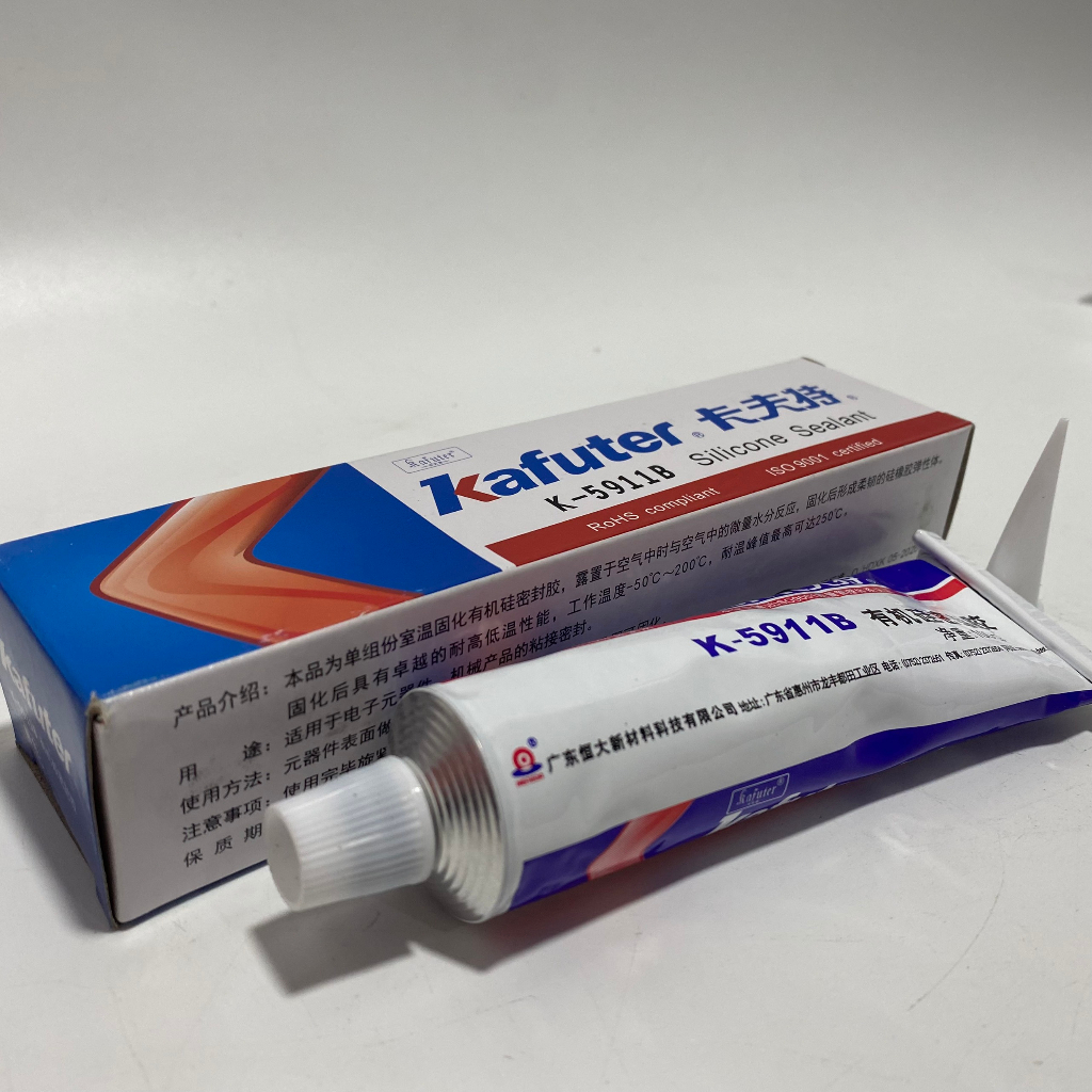 Keo silicon chuyên dụng làm bi cầu LED, gắn bể cá, nhanh khô - keo KAFUTER 5911B