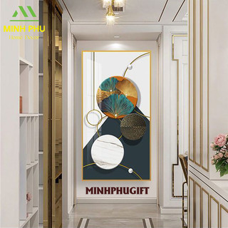 Tranh Treo Tường Hành Lang Cao Cấp - Tranh Laminate Tráng Gương